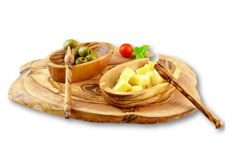 Nesting Oval Serving Plates Set of 3. Distributed by Alpha Omega Imports