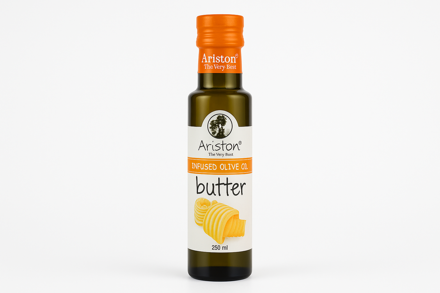 Clean Ariston butter olive oil product shot
