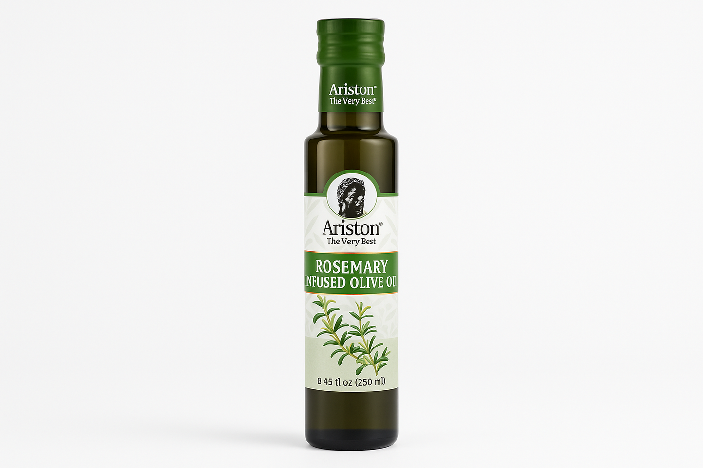 Clean Ariston rosemary olive oil product shot