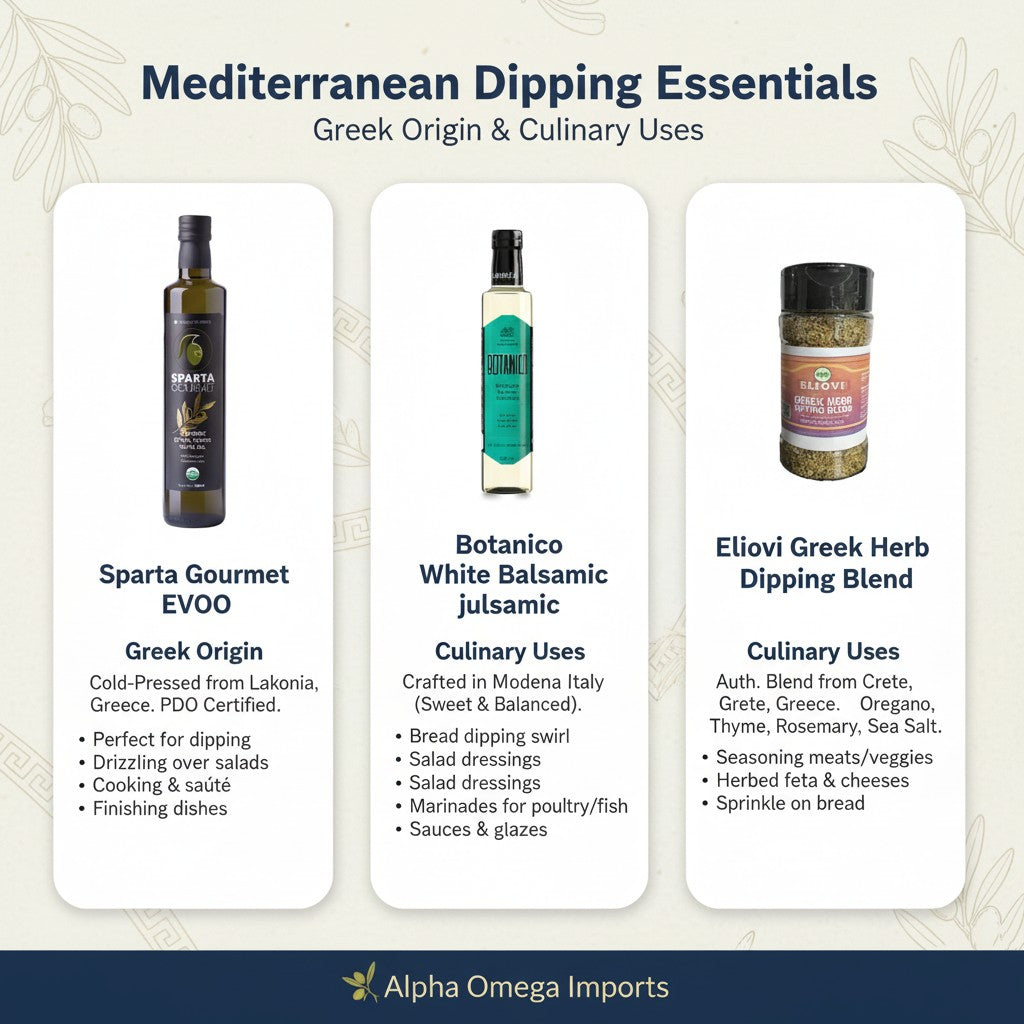 Mediterranean Dipping Essentials