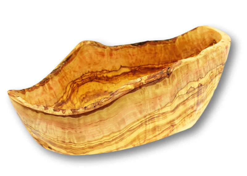 Rustic Oval Bowls. Distributed by Alpha Omega Imports
