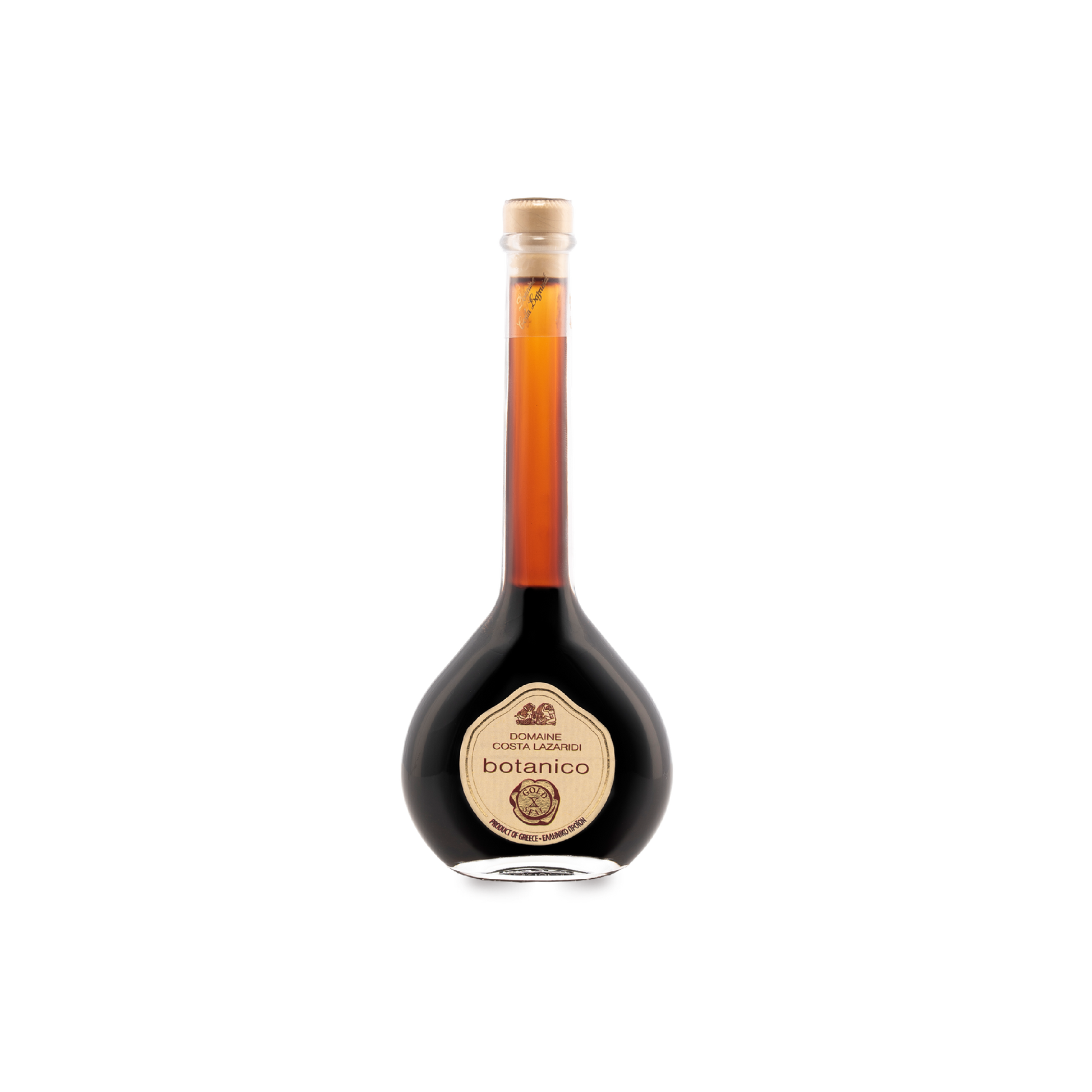 Botanico Balsamic Gold Seal. Imported and distributed by Alpha Omega Imports