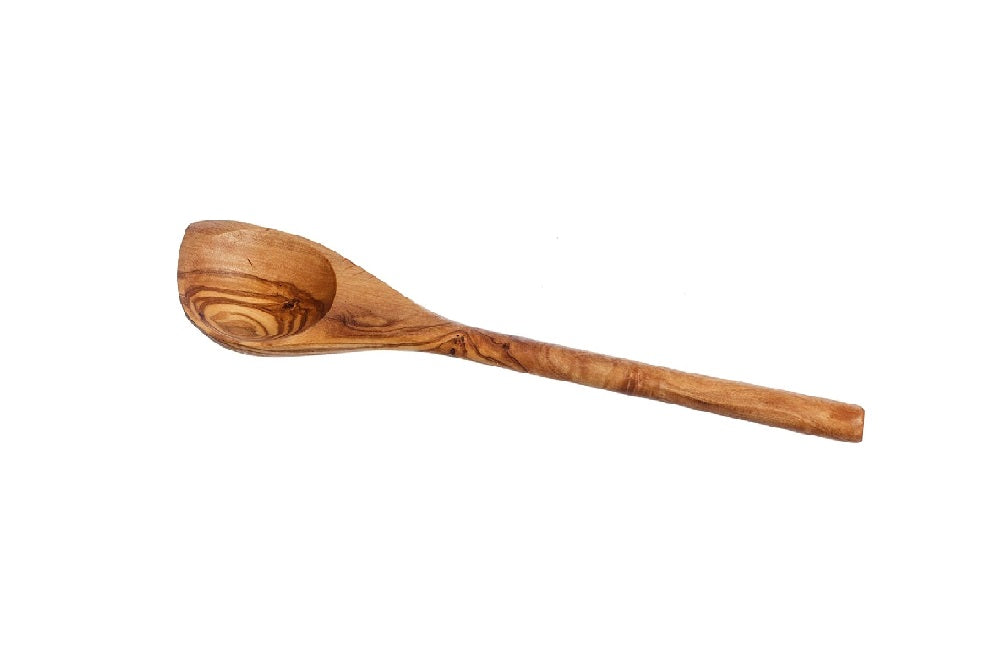 Olive Wood Pointed Risotto Spoon. By Alpga Omega Imports