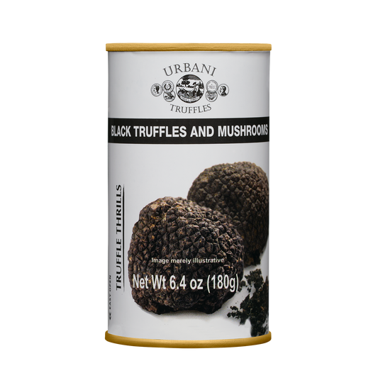 Urbani Black Truffles and Mushrooms – Premium Truffle Thrills (180g / 6.4 oz)