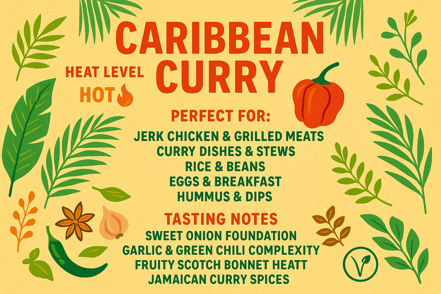 Caribbean Curry infographic