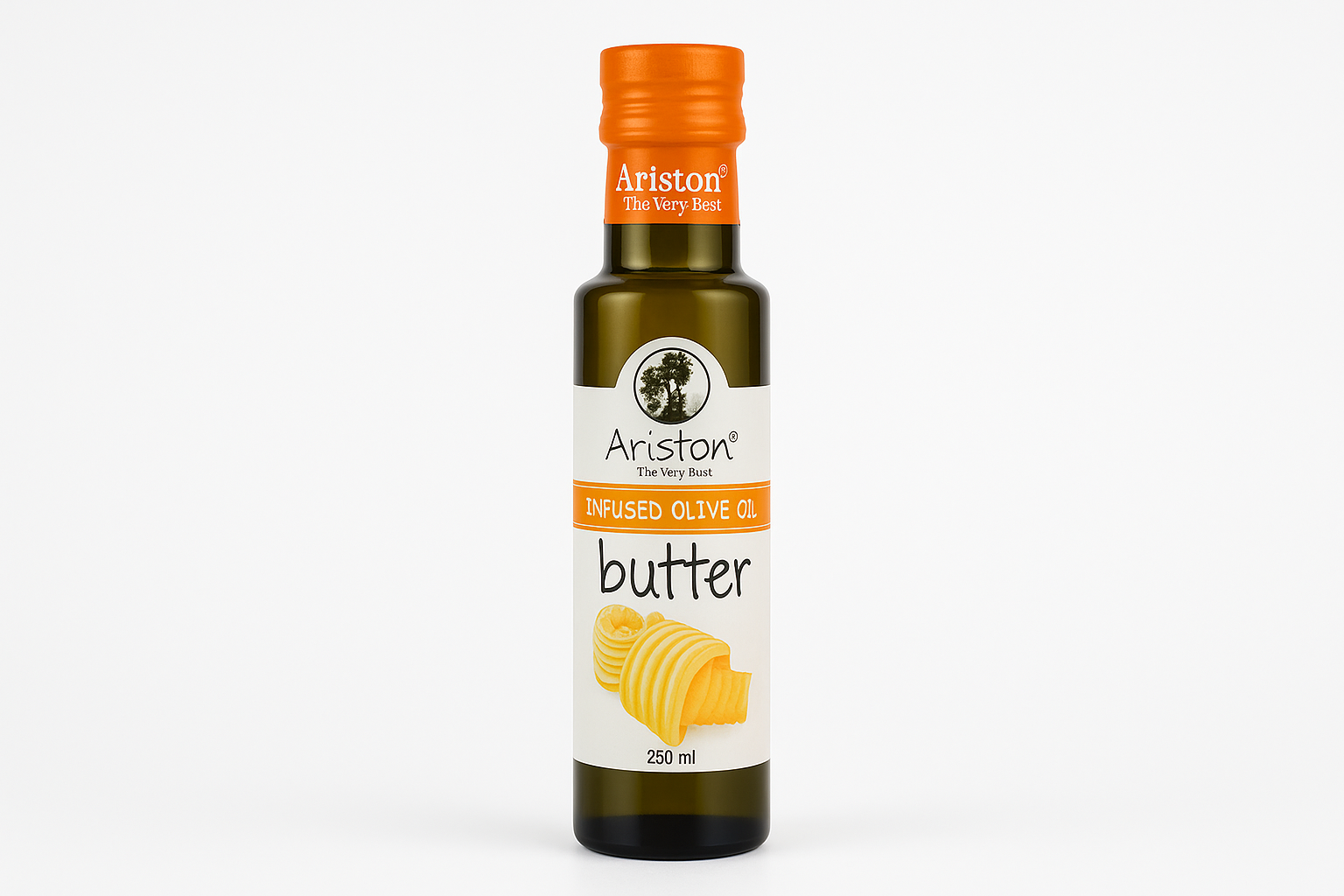 Clean Ariston butter olive oil product shot