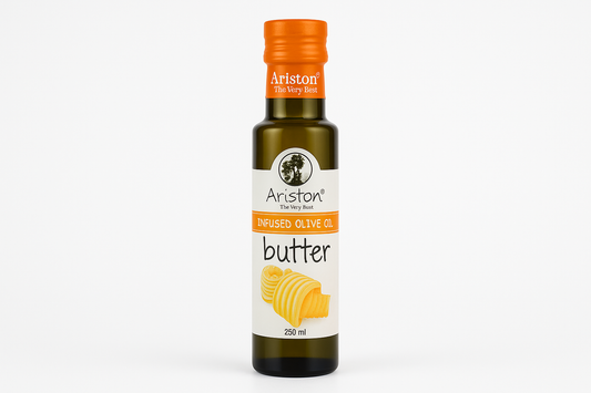 Clean Ariston butter olive oil product shot