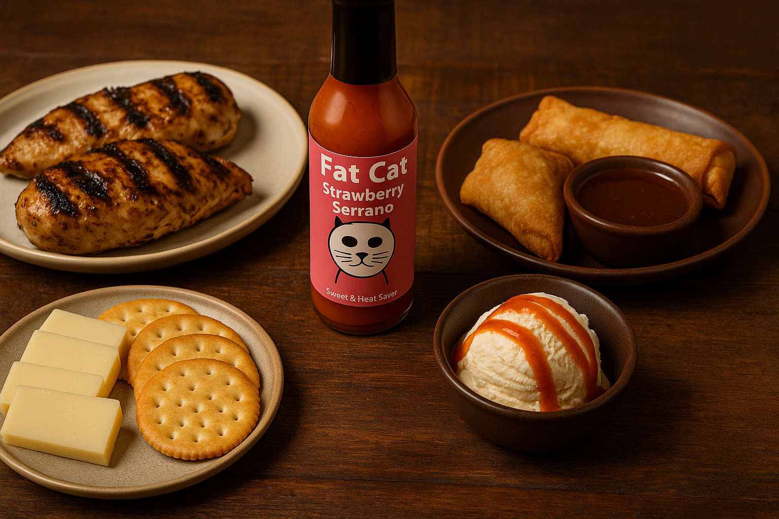 Culinary versatility display