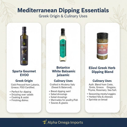 Mediterranean Dipping Essentials