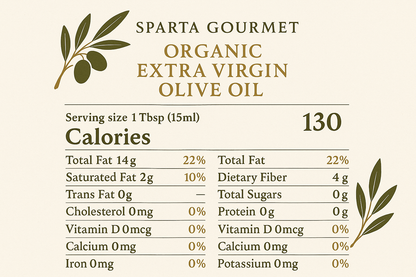 Nutrition Facts Infographic