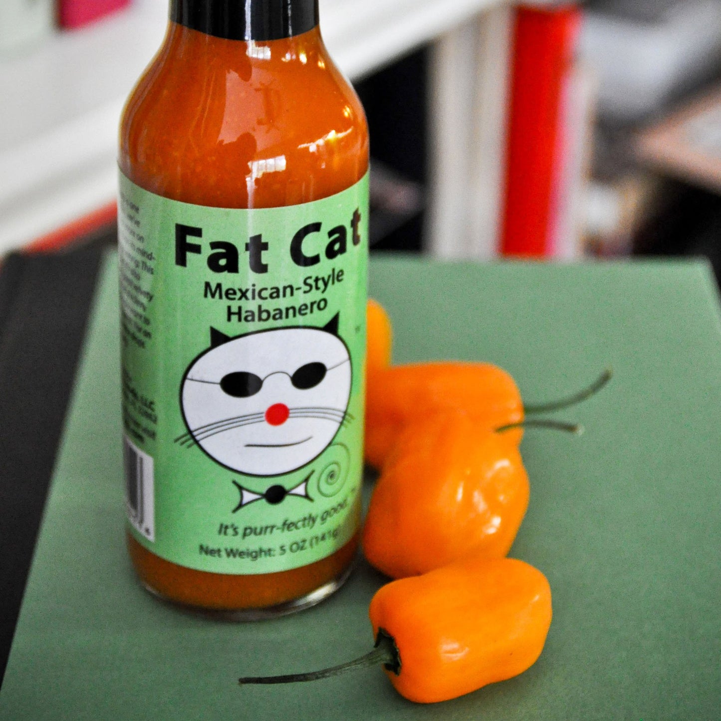 Fat Cat Mexican-Style Habanero Hot Sauce (5 oz.)